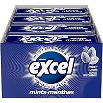 EXCEL, Winterfresh Flavoured Mints, 34g, 8 Count : Amazon.ca